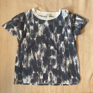 Navy and White Tshirt